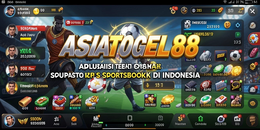 Tampilan interface pengguna ASIATOGEL88 yang menarik dan fungsional.