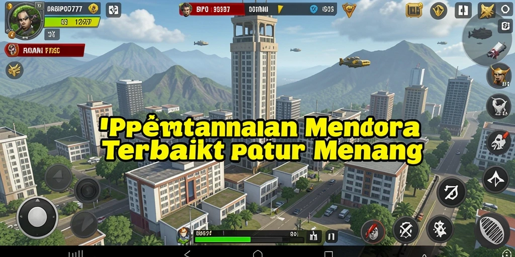 Gameplay menara pertahanan yang mendebarkan dan adiktif.