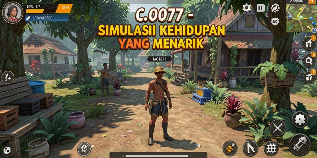 Gameplay menarik dari C0077 menampilkan pengalaman simulasi yang mendebarkan.