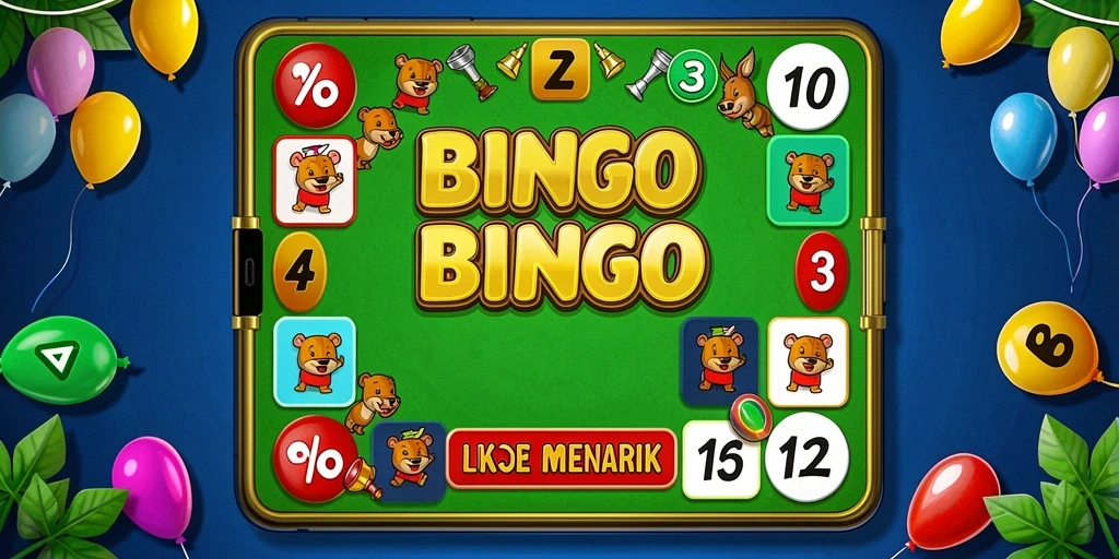Screenshot gameplay D06 yang menampilkan suasana Bingo yang seru.
