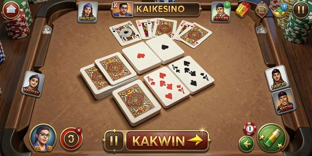Tampilan screenshot dari gameplay KAKWIN yang seru dan interaktif.