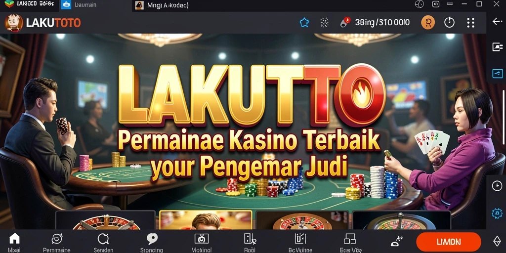 Tampilan menarik dari gamplay LAKUTOTO yang seru