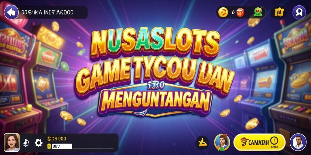 Tampilan gameplay NUSASLOTS yang menarik dan interaktif.